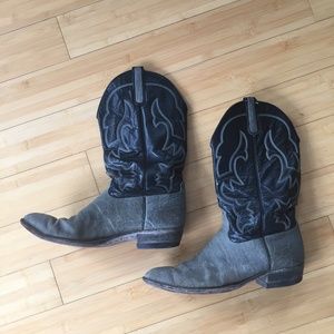 All Leather Cowboy Boots